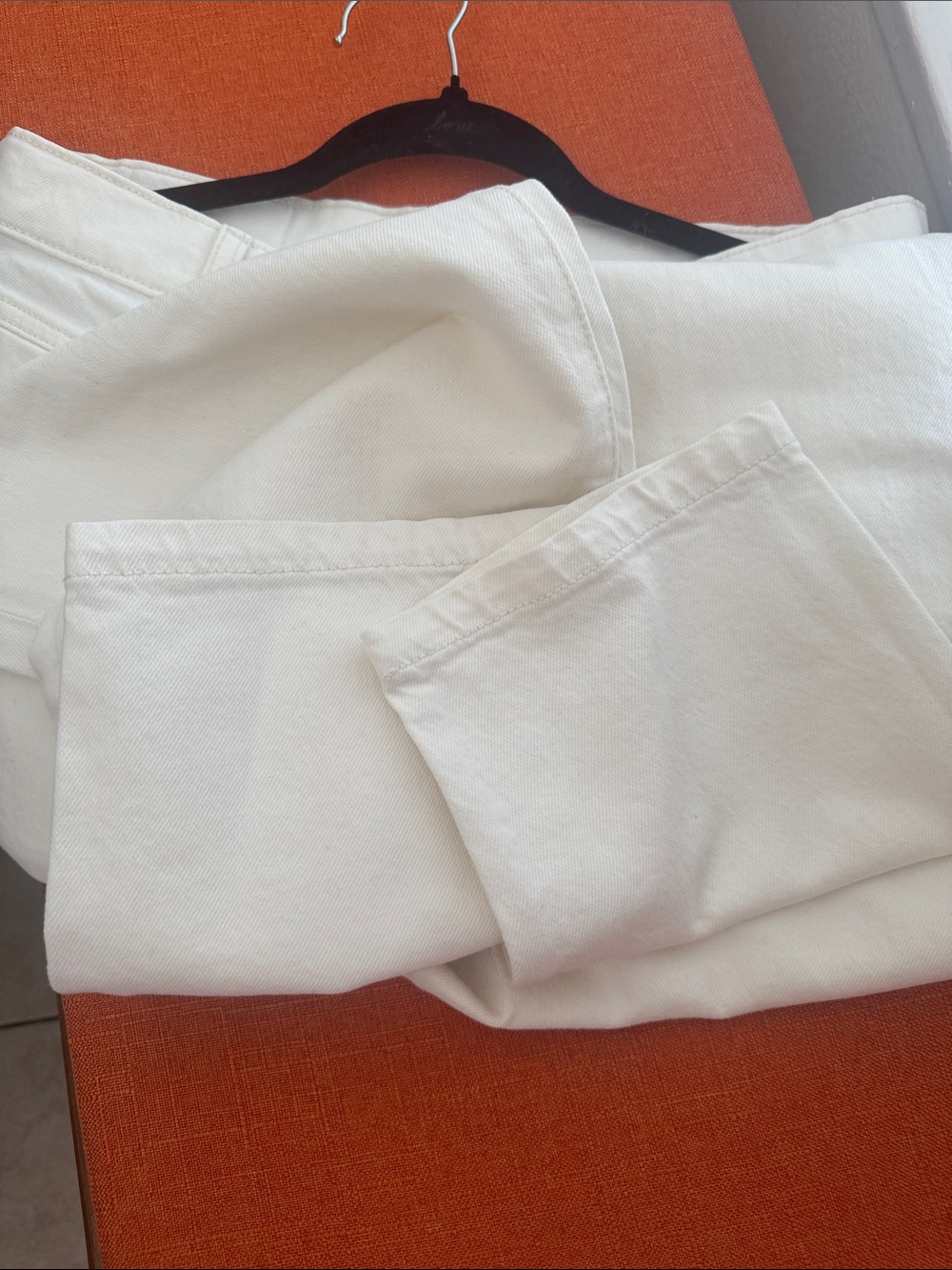 Lucky Brand Off-White Straight Leg Jeans - Picture 10 of 10